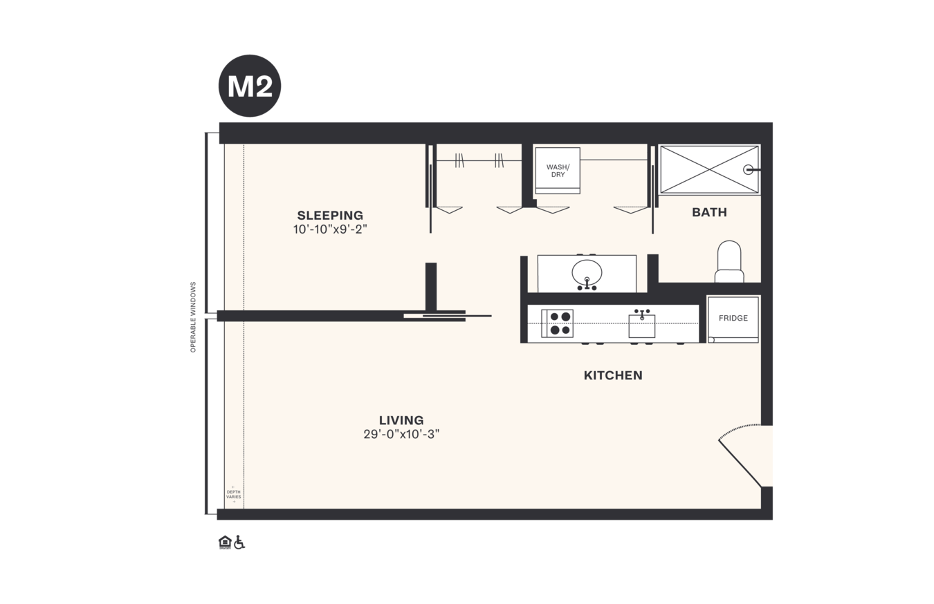 1 Bedroom 1 Bathroom Apartment for rent at Harrison Urby in Harrison, NJ