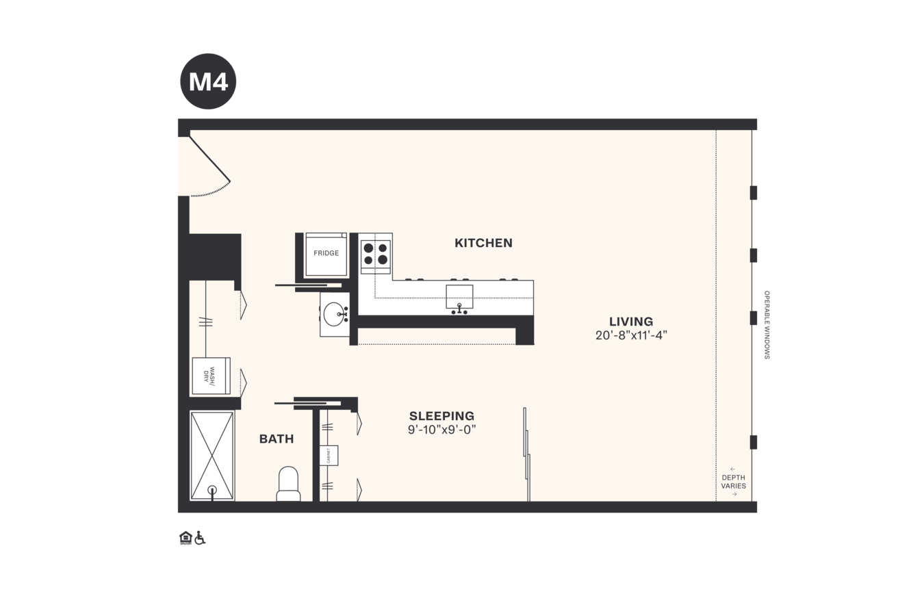 1 Bedroom 1 Bathroom Apartment for rent at Harrison Urby in Harrison, NJ