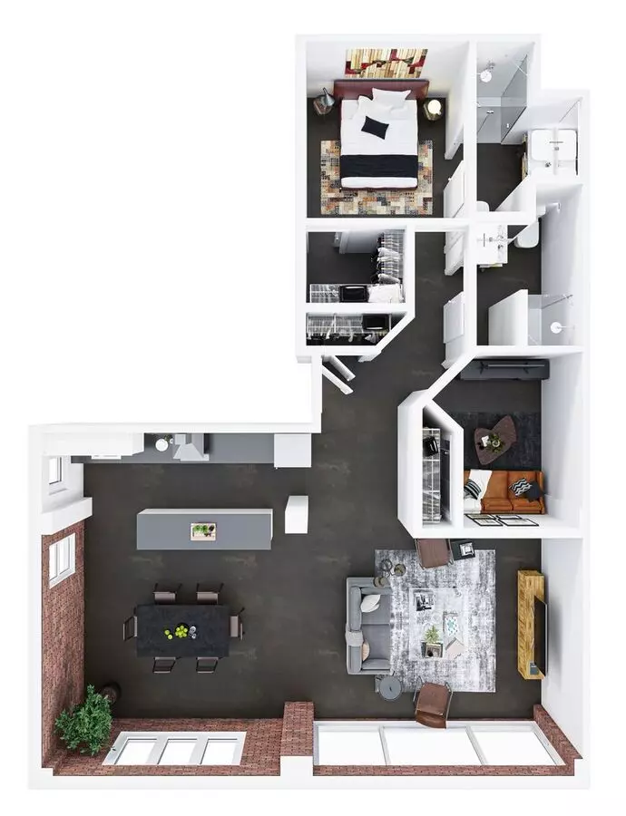 Jacobs Lofts On 1st Apartment for rent in Tulsa, OK