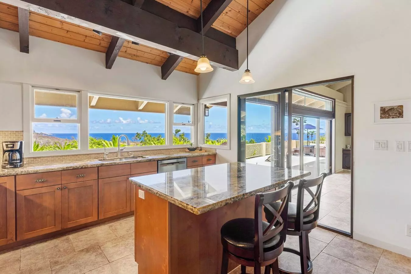 Completely Remodeled 3 Bed/3 Bath With Expansive Ocean Views & Indoor Sauna House for rent in Wailuku, HI