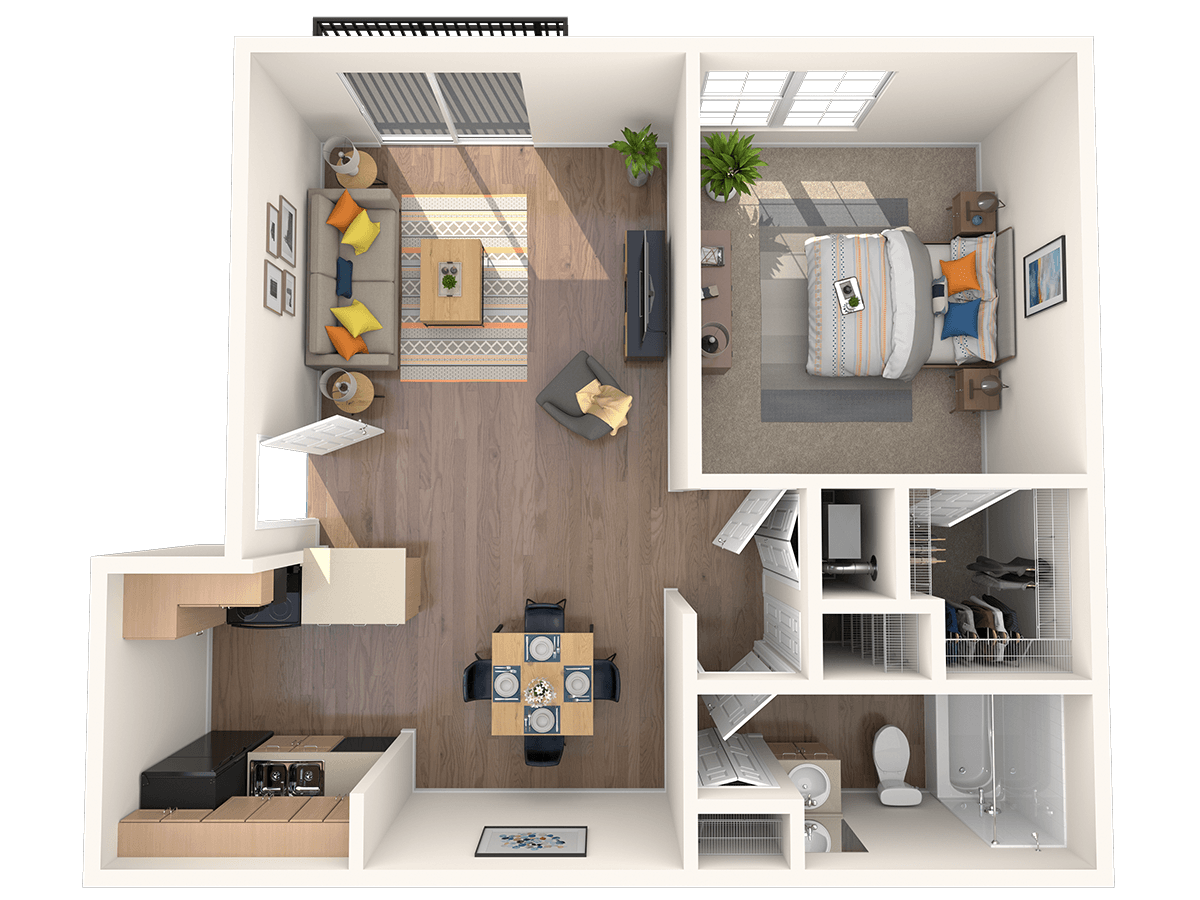 1 Bedroom 1 Bathroom Apartment for rent at Hampden Heights in Denver, CO