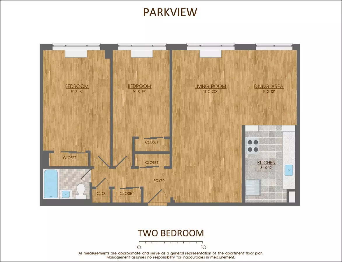 Parkview Apartment for rent in Washington, DC