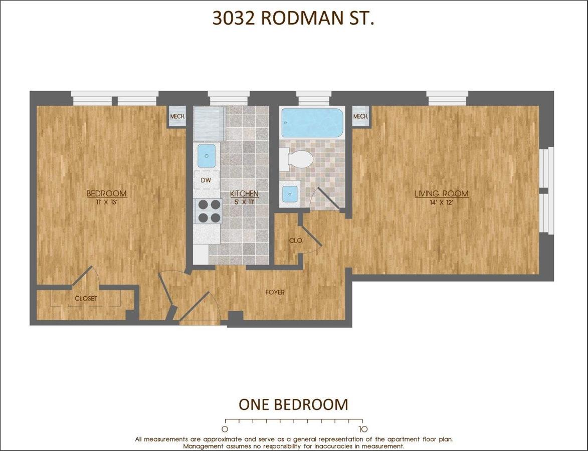 3032 Rodman Street Apartments Washington, DC Rentable