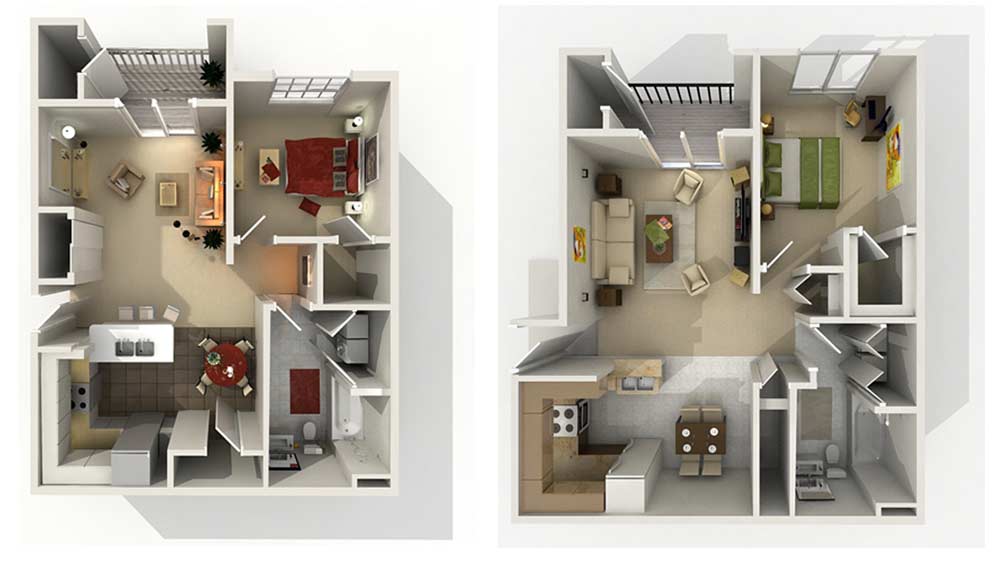 1 Bedroom 1 Bathroom Apartment for rent at Peony Village Apartments in Omaha, NE