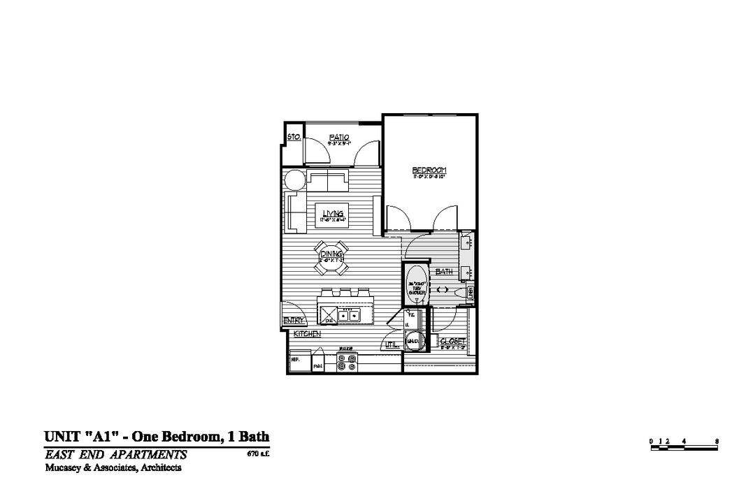 1 Bedroom 1 Bathroom Apartment for rent at Magnolia Park in Houston, TX
