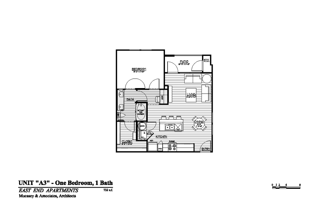 1 Bedroom 1 Bathroom Apartment for rent at Magnolia Park in Houston, TX