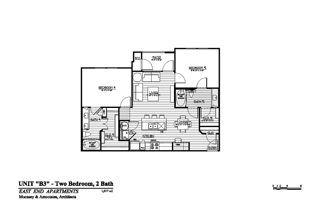 2 Bedrooms 2 Bathrooms Apartment for rent at Magnolia Park in Houston, TX