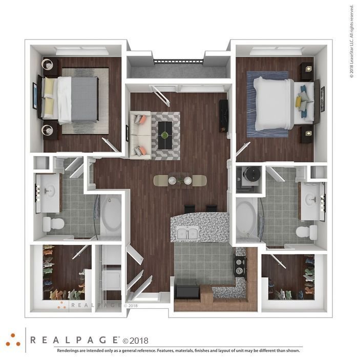 2 Bedrooms 2 Bathrooms Apartment for rent at Hollister Oaks in Houston, TX