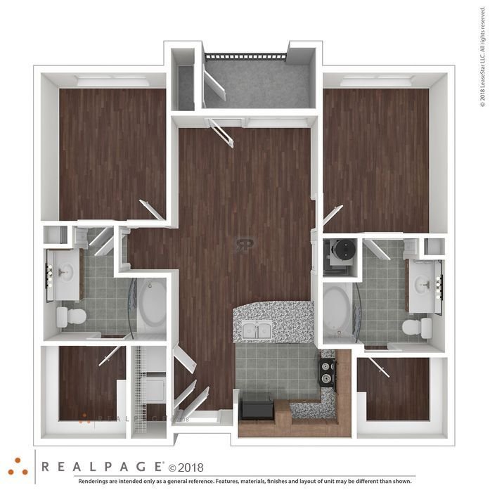 2 Bedrooms 2 Bathrooms Apartment for rent at Hollister Oaks in Houston, TX