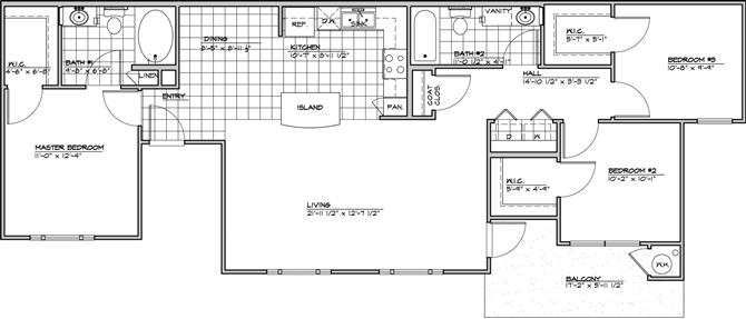 3 Bedrooms 2 Bathrooms Apartment for rent at Costa Mirada in San Antonio, TX