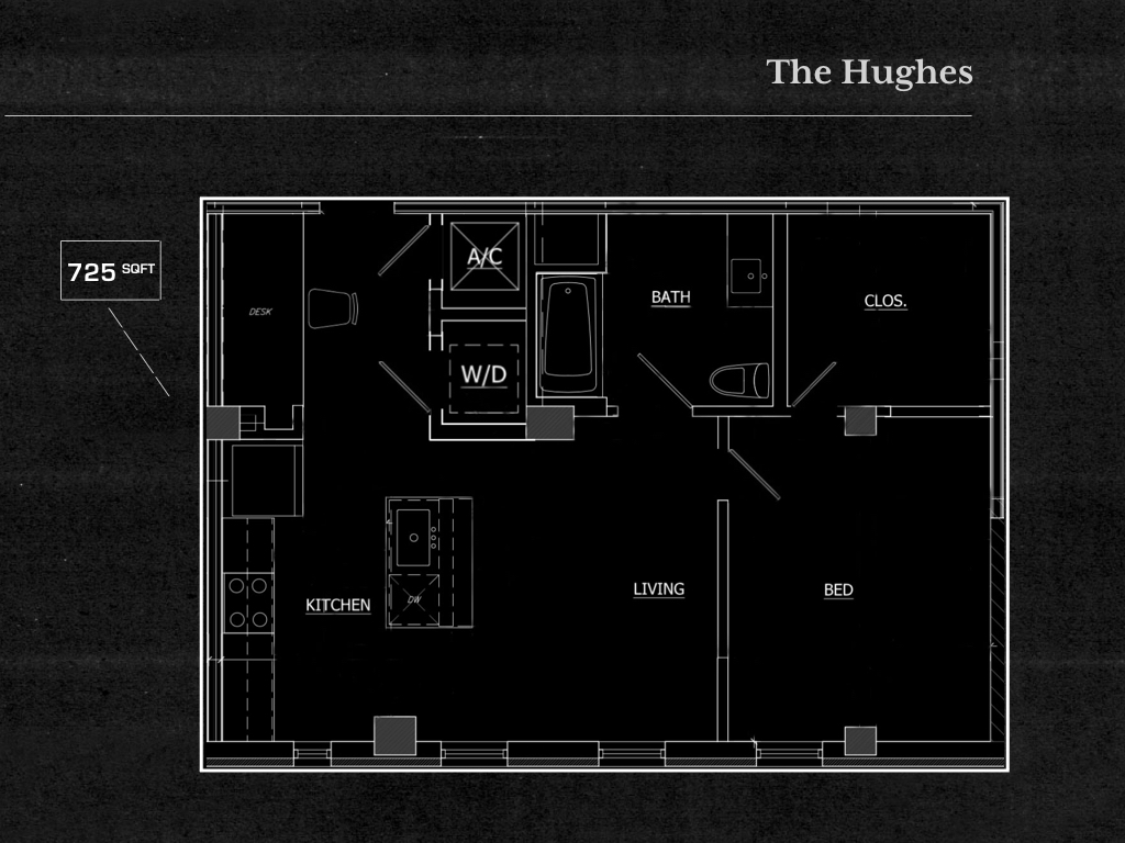 1 Bedroom 1 Bathroom Apartment for rent at The Argyle in Dallas, TX