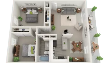 5 of 76 The Maywood At Speedway Apartment for rent in Speedway, IN