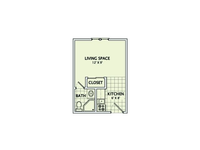 Studio 1 Bathroom Apartment for rent at Healey Street in Champaign, IL