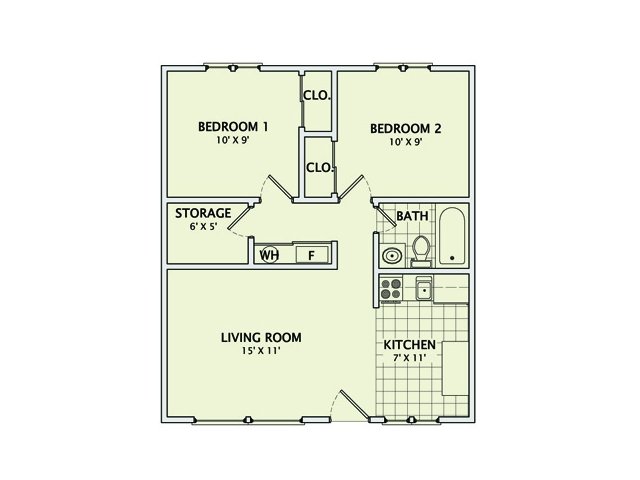 2 Bedrooms 1 Bathroom Apartment for rent at Healey Street in Champaign, IL
