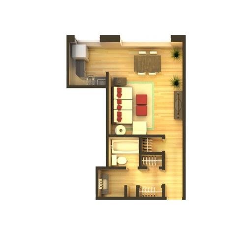 Studio 1 Bathroom Apartment for rent at 880 & 890 Dexter in Denver, CO