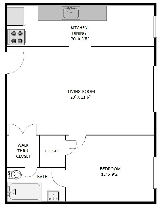 1 Bedroom 1 Bathroom Apartment for rent at The Denver Biltmore in Denver, CO