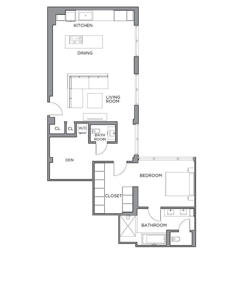 1 Bedroom 1 Bathroom Apartment for rent at Presidential City in Philadelphia, PA