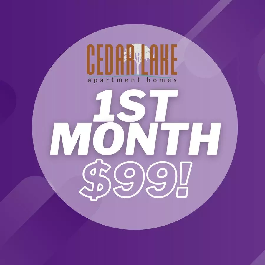 Cedar Lake Apartments Apartment for rent in Norman, OK