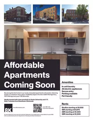 Join The Waitlist Today Apartment for rent in Cincinnati, OH