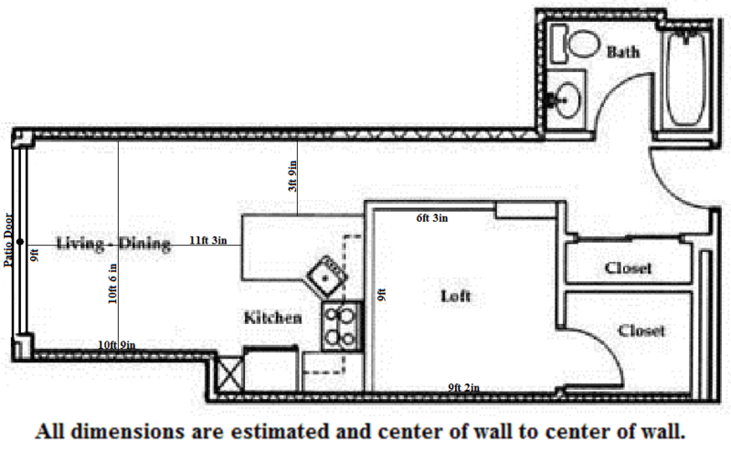1 Bedroom 1 Bathroom Apartment for rent at Butler Plaza in Madison, WI