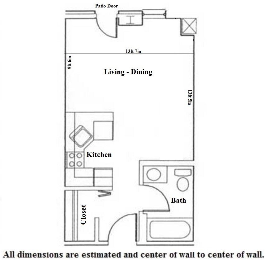 Studio 1 Bathroom Apartment for rent at Odessa in Madison, WI