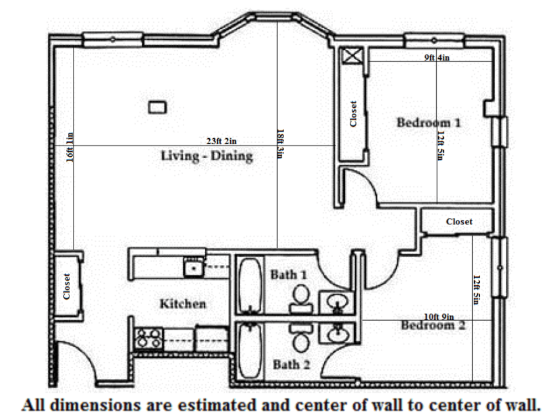2 Bedrooms 2 Bathrooms Apartment for rent at Butler Plaza in Madison, WI