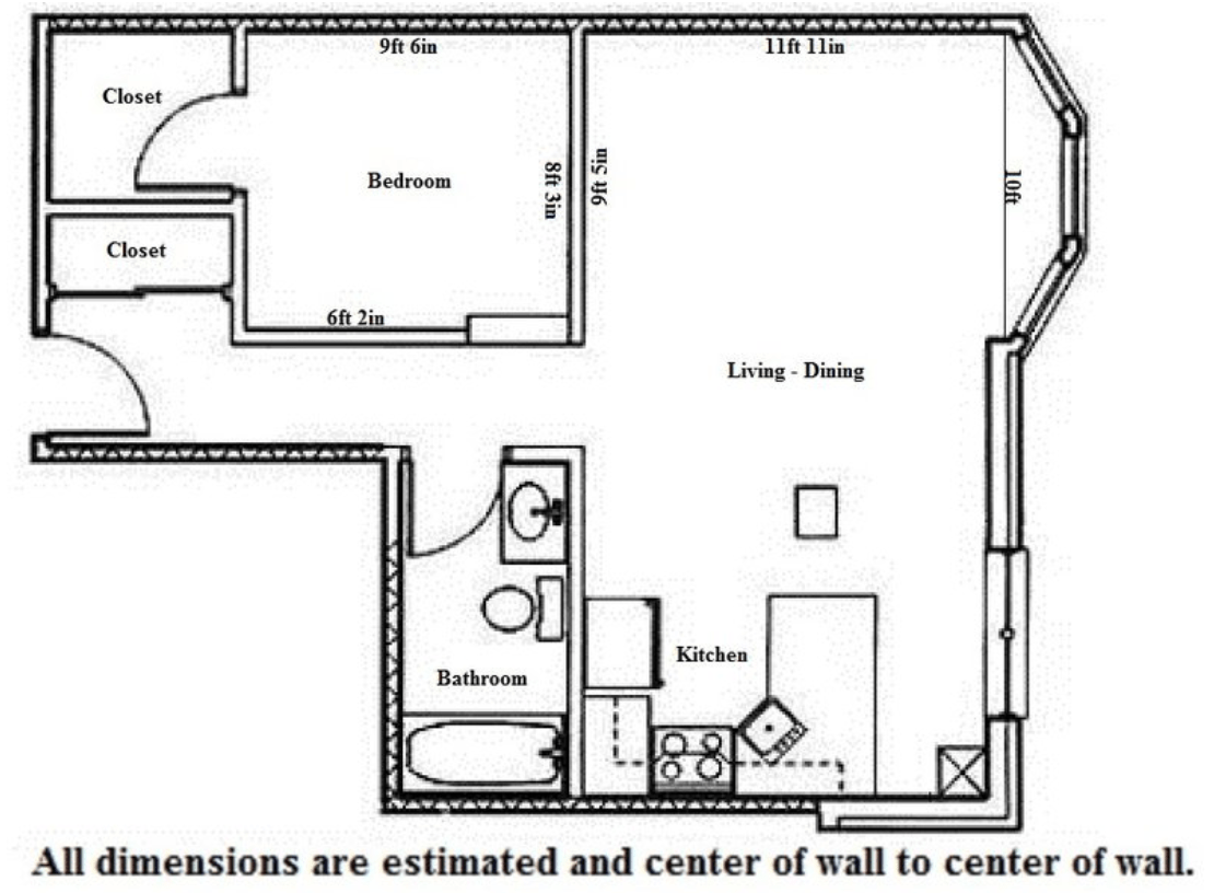1 Bedroom 1 Bathroom Apartment for rent at Butler Plaza in Madison, WI