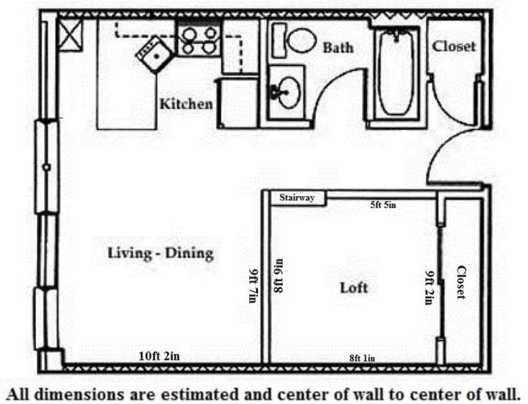 1 Bedroom 1 Bathroom Apartment for rent at Butler Plaza in Madison, WI