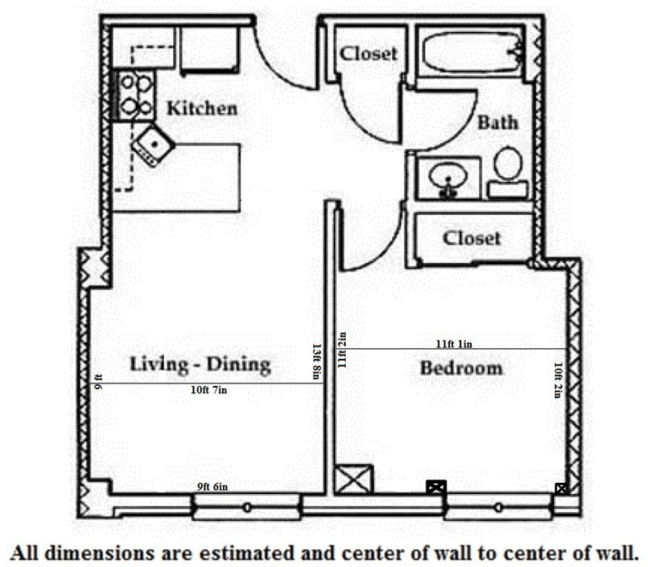 1 Bedroom 1 Bathroom Apartment for rent at Butler Plaza in Madison, WI