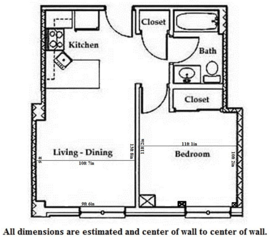 1 Bedroom 1 Bathroom Apartment for rent at Butler Plaza in Madison, WI