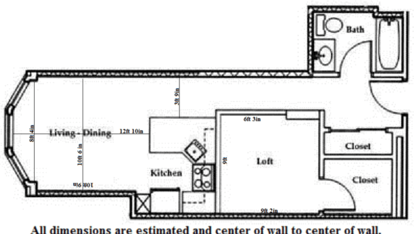 1 Bedroom 1 Bathroom Apartment for rent at Butler Plaza in Madison, WI