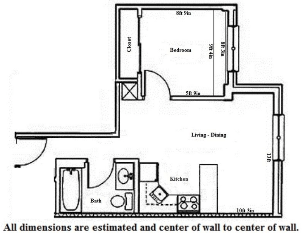 1 Bedroom 1 Bathroom Apartment for rent at Butler Plaza in Madison, WI