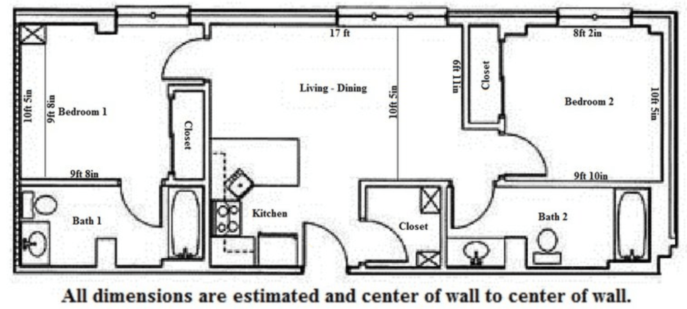 2 Bedrooms 2 Bathrooms Apartment for rent at Butler Plaza in Madison, WI