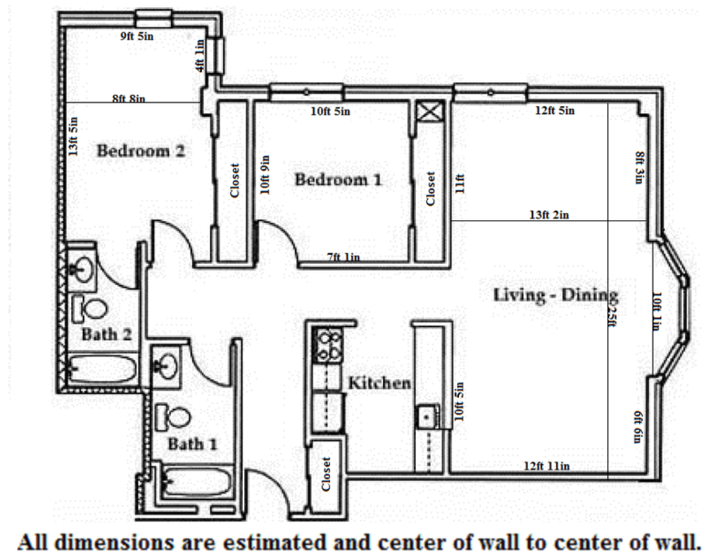 2 Bedrooms 2 Bathrooms Apartment for rent at Butler Plaza in Madison, WI
