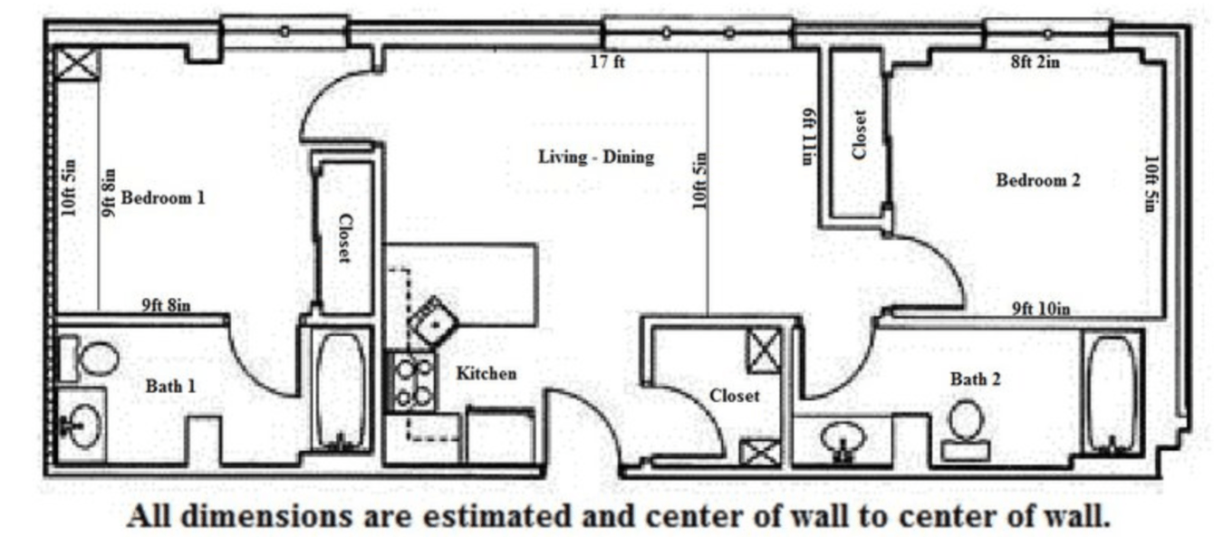 2 Bedrooms 2 Bathrooms Apartment for rent at Butler Plaza in Madison, WI