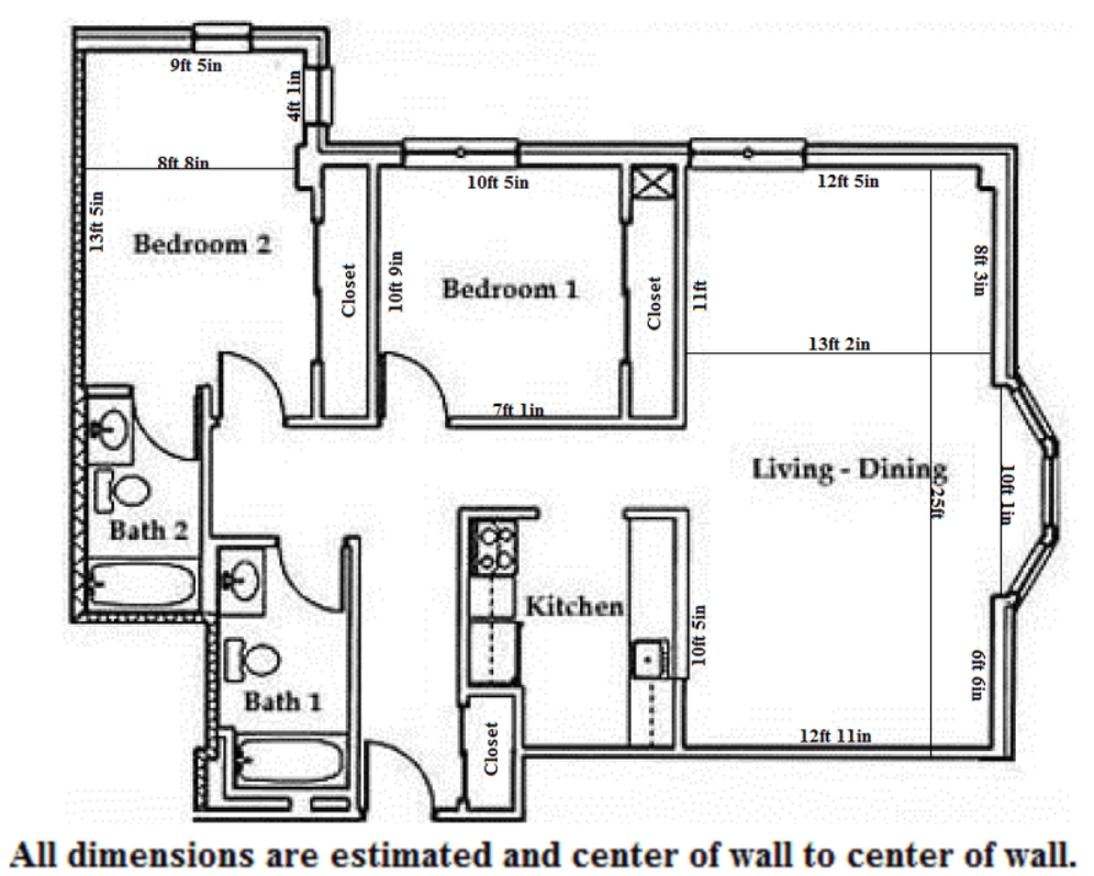 2 Bedrooms 2 Bathrooms Apartment for rent at Butler Plaza in Madison, WI