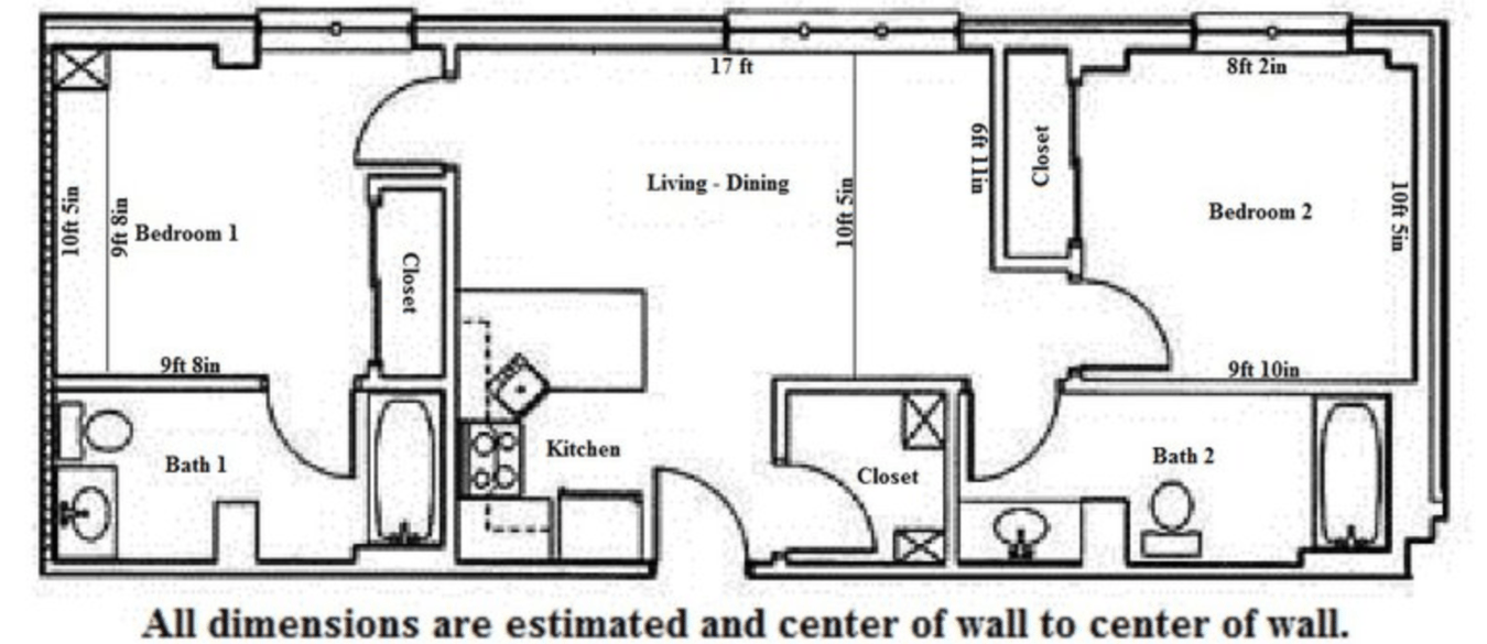 2 Bedrooms 2 Bathrooms Apartment for rent at Butler Plaza in Madison, WI