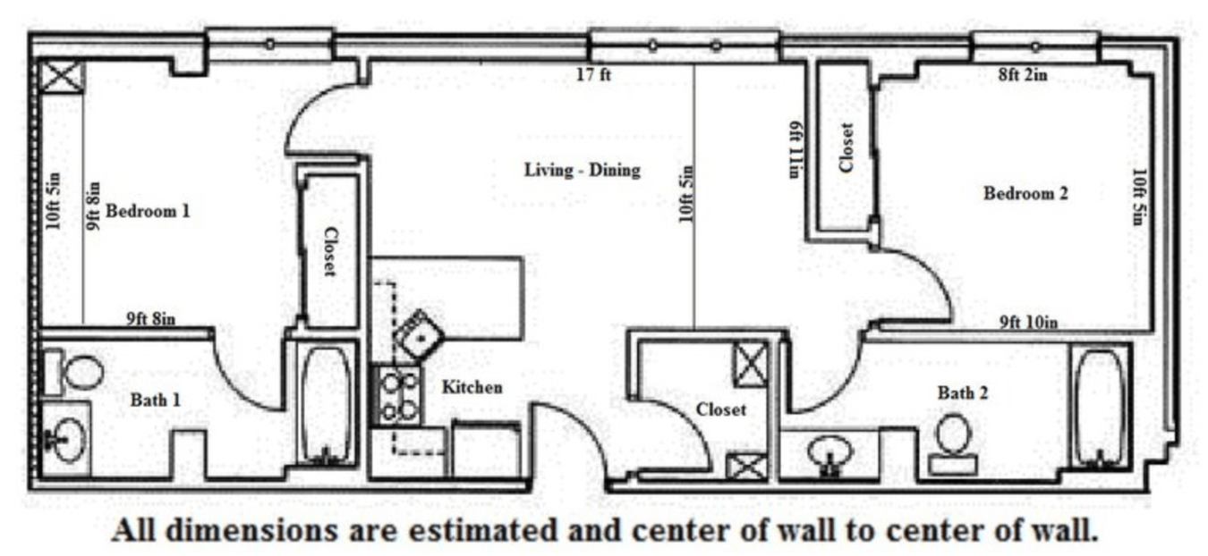 2 Bedrooms 2 Bathrooms Apartment for rent at Butler Plaza in Madison, WI