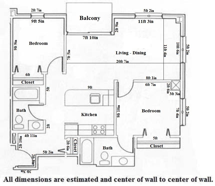 2 Bedrooms 2 Bathrooms Apartment for rent at Odessa in Madison, WI