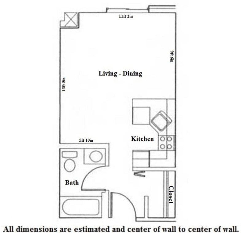 Studio 1 Bathroom Apartment for rent at Odessa in Madison, WI