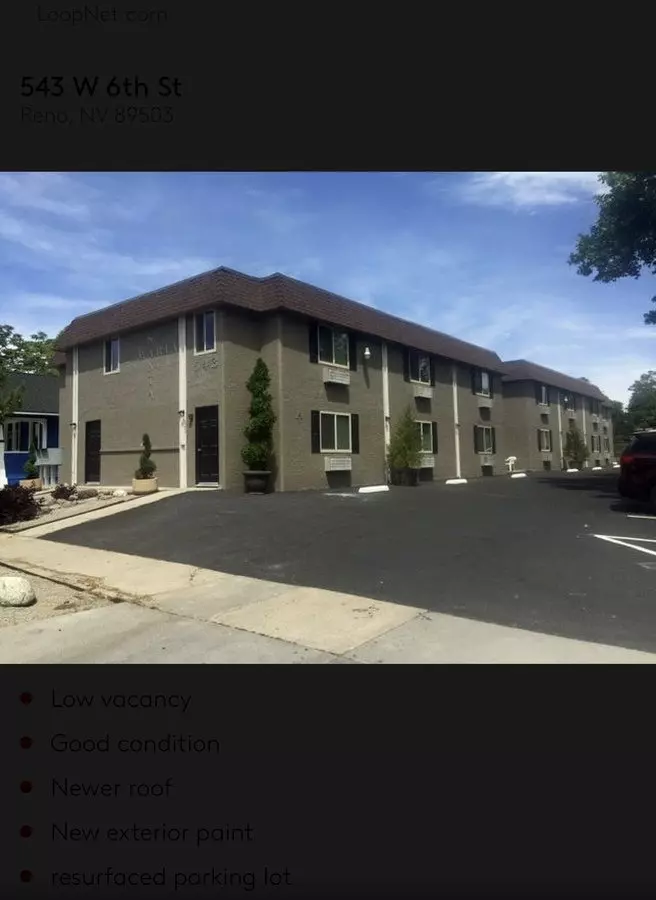543 W 6Th St Apartment for rent in Reno, NV