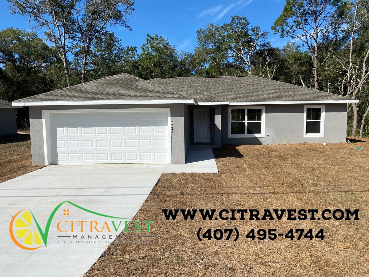 New 3 Bedroom Available In Citrus Springs! Apartments Citrus Springs, FL