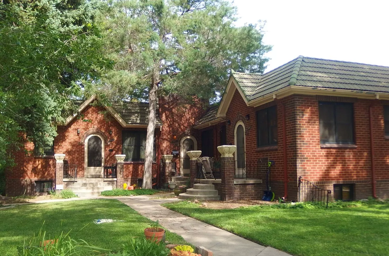 Super Charming Tudor-style Rowhome ~ Finished Basement ~ Garage House for rent in Denver, CO