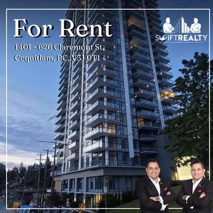 Brand-new 1 Bed W/den 1 Bath Unit With Ac, Gym And Ev Charge Ready In Coquitlam! Apartment for rent in Coquitlam, BC