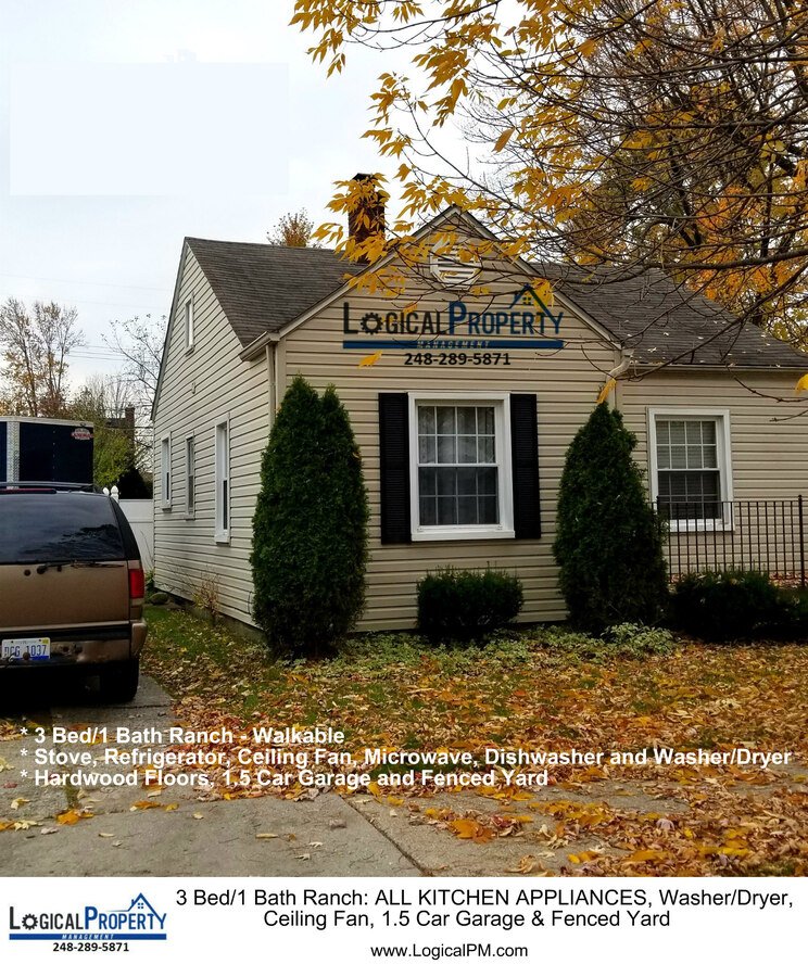 3/1 Grosse Pointe Ranch W/garage & Laundry... Apartments Harper Woods, MI