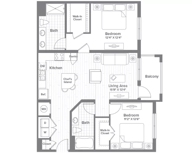 Zjefferson Palm Beach Apartment for rent in West Palm Beach, FL