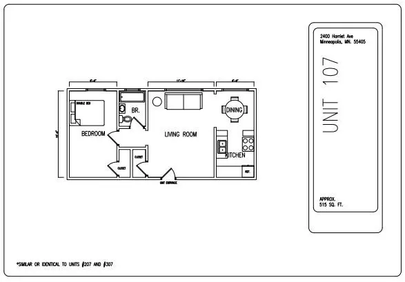 2400 Harriet Apartments Apartment for rent in Minneapolis, MN