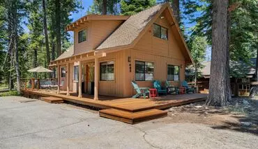 4 of 94 Ski Lease: Hot Tub, Pet Friendly, Wood Stove House for rent in Tahoma, CA