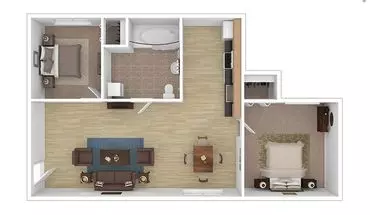 5 of 10 South 3rd Lofts Apartment for rent in Champaign, IL