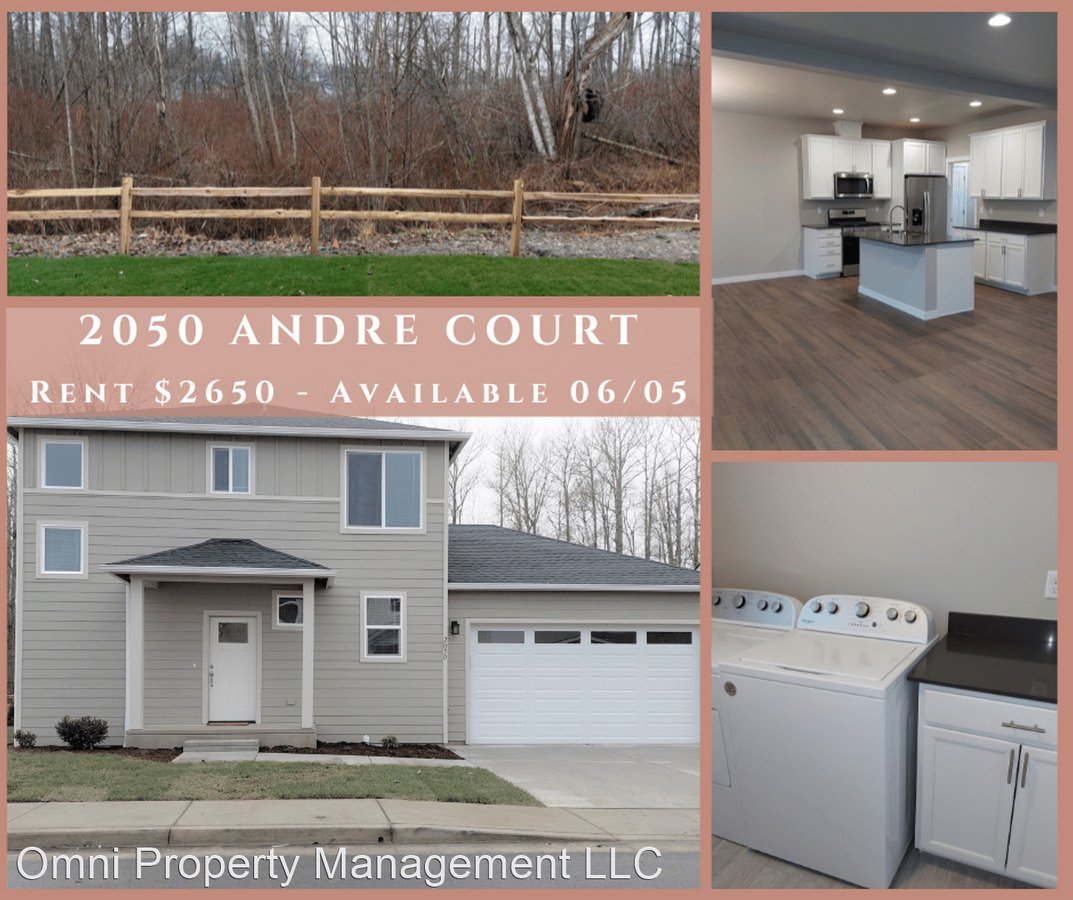 2050 Andre Ct Ferndale, WA House for Rent Rentable